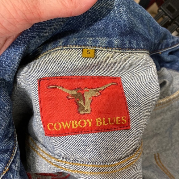 Cowboy Blues Princess Denim Jacket Small - Picture 5 of 6